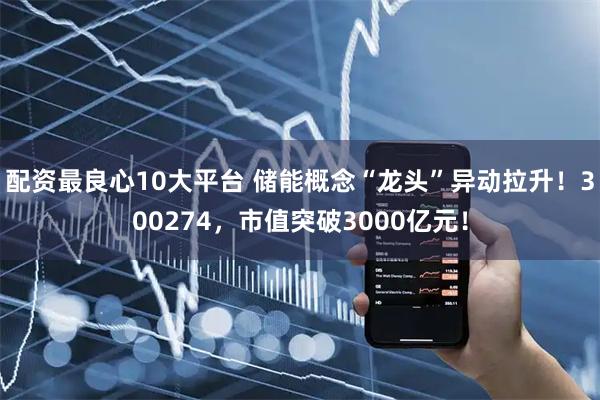 配资最良心10大平台 储能概念“龙头”异动拉升！300274，市值突破3000亿元！